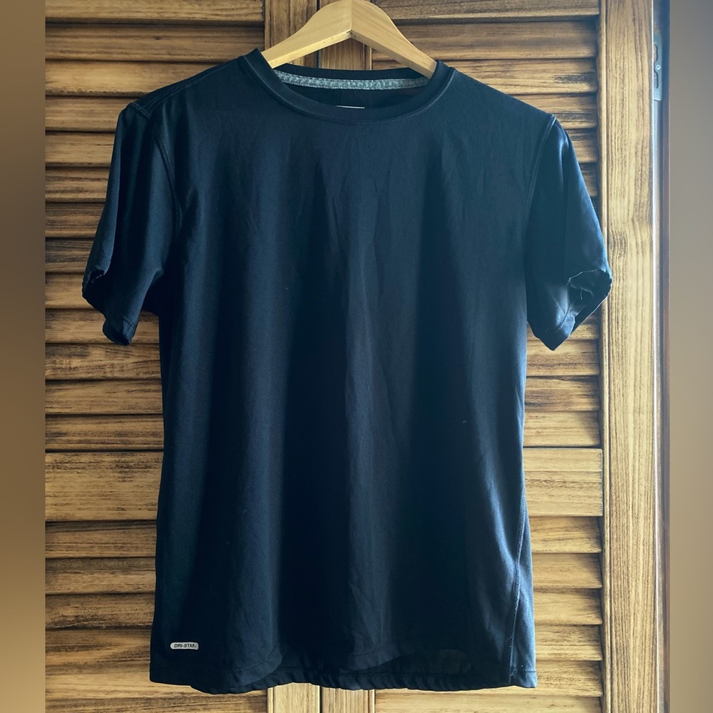 Men's Black Athletic T-Shirt